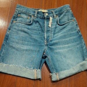 Madewell Classic Blue Denim Shorts